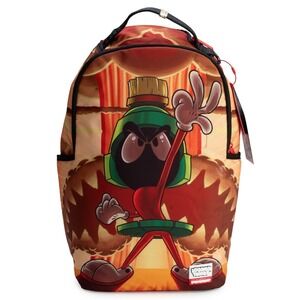 Sprayground Looney Tunes Marvin Bomb Backpack🔥New Black Bookbag School Bag